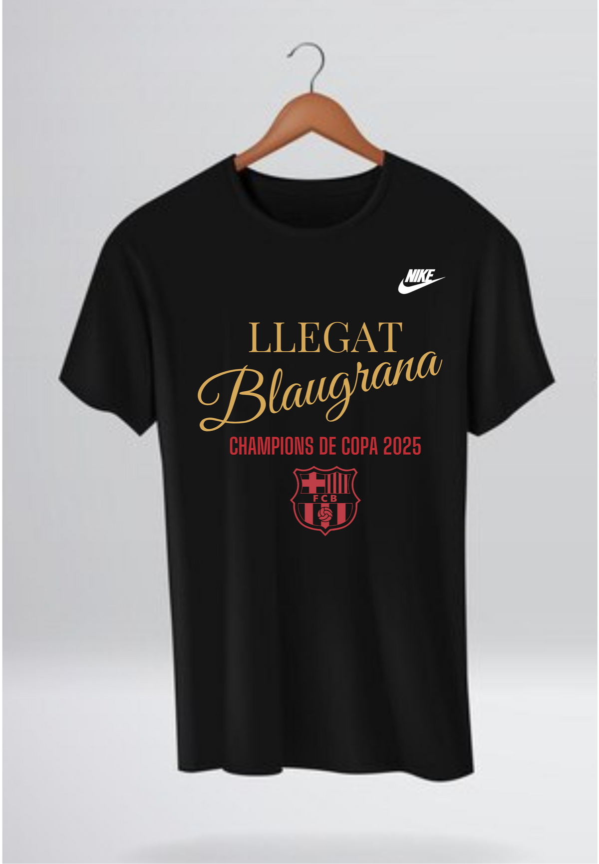 Champions De Copa FC Unisex Barcelona T-Shirt