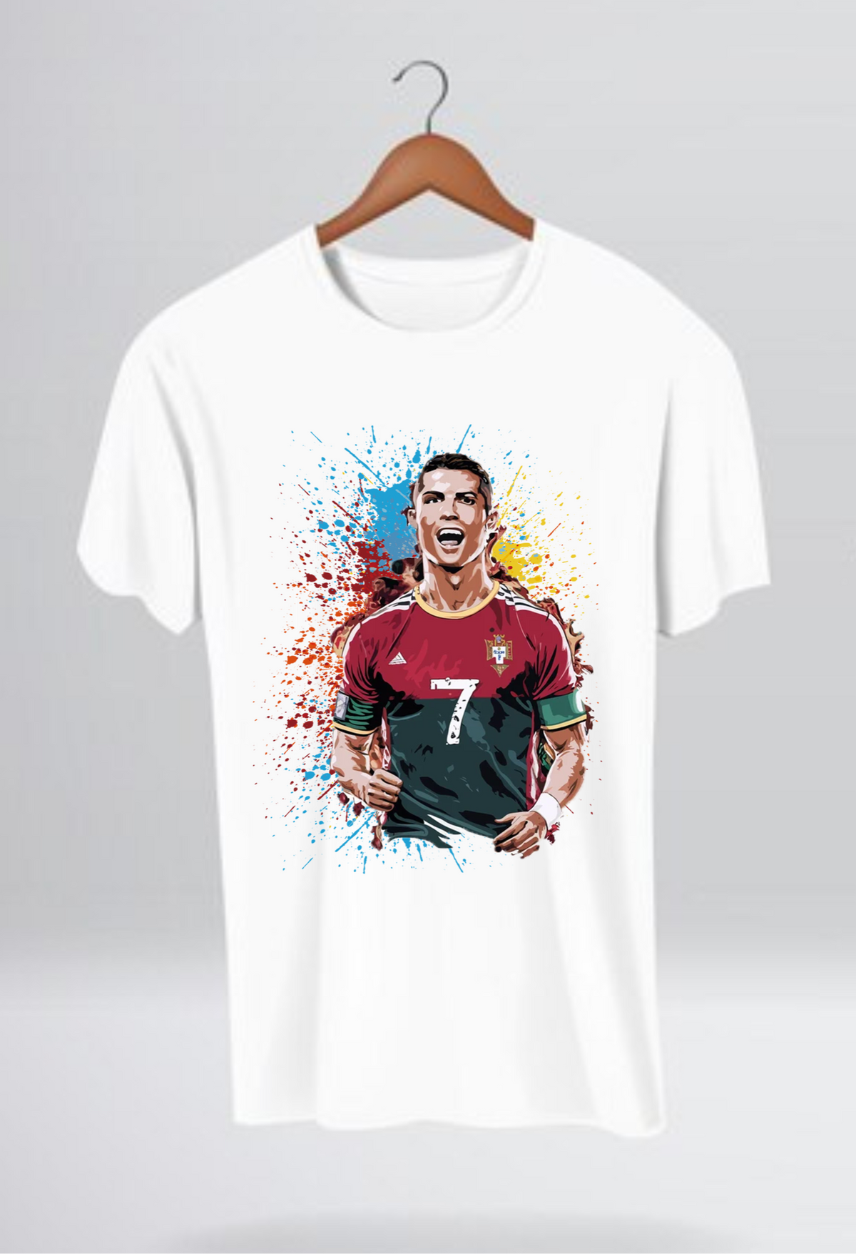 Cristiano Ronaldo Unisex Half Sleeve T-Shirt